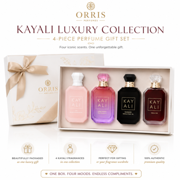 KAYALI Luxury Collection – 4 Perfumes 100ml Gift Set (Without Box)